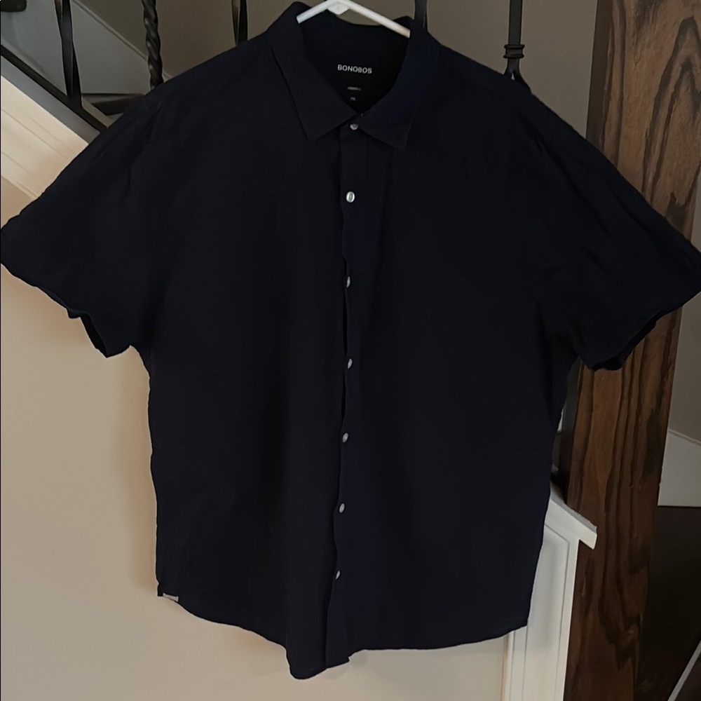 Bonobos Blue Casual Button Down Shirt